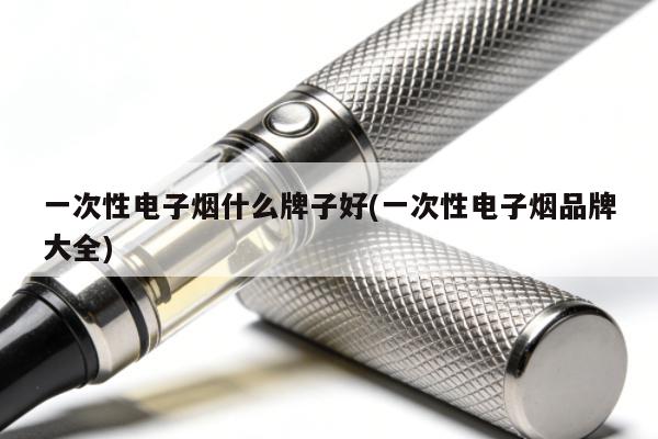 一次性電子煙什麼牌子好(一次性電子煙品牌大全)