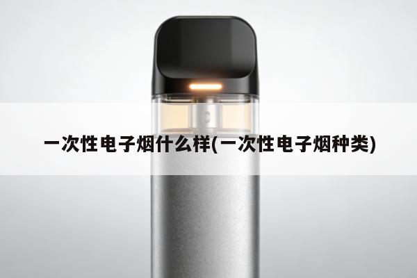 一次性電子煙什麼樣(一次性電子煙種類)